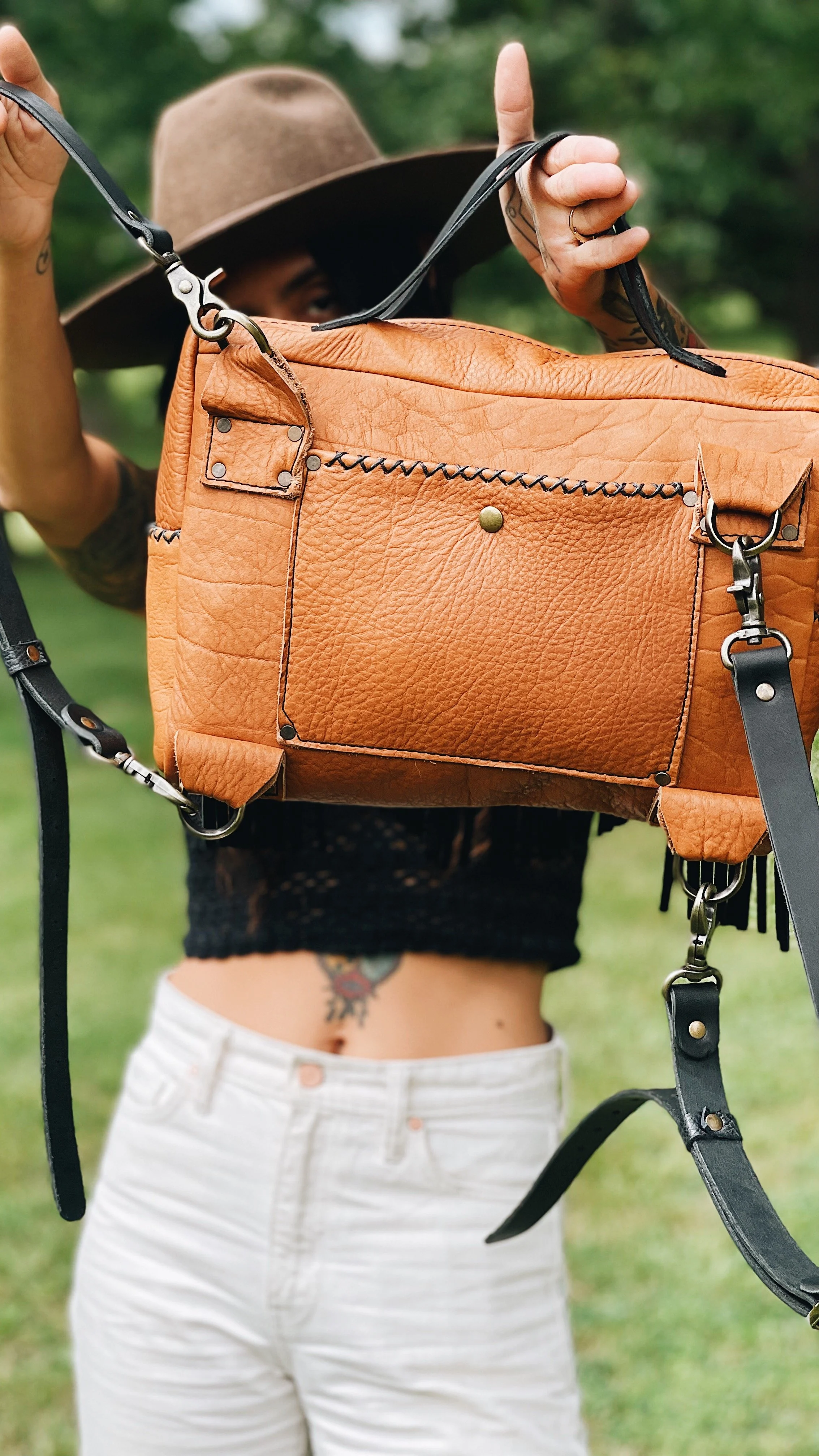 MINI DYLAN DUFFEL CONVERTIBLE BACKPACK + DUFFEL