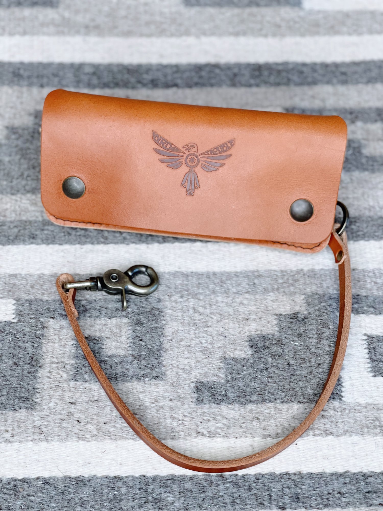 Leather Pouch Wallet 