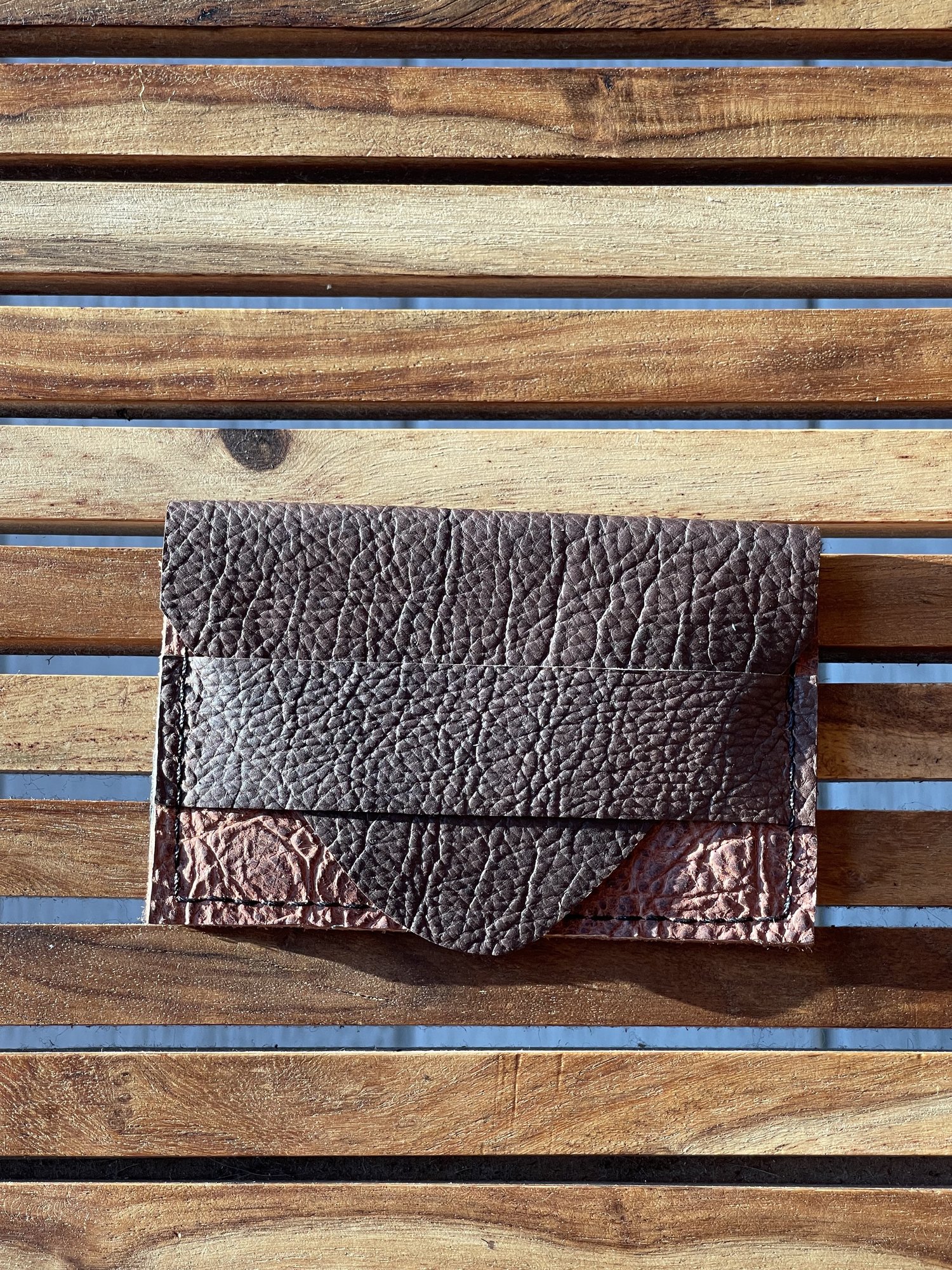 Cooper Leather Wallet - Tan - Plaasmeisie Leather Goods