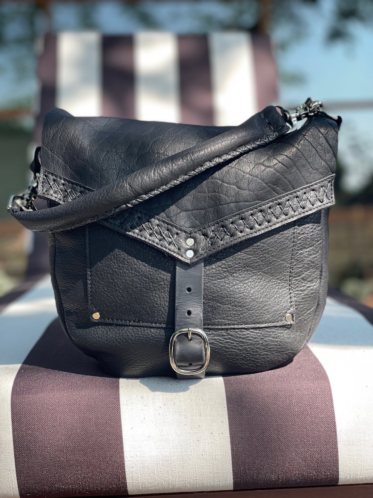 Design Your Own Leather Sarah J Convertible Fringe Day Backpack, Crossbody,  and Shoulder Boho Bag - Handcrafted Convertible Leather Backpacks and