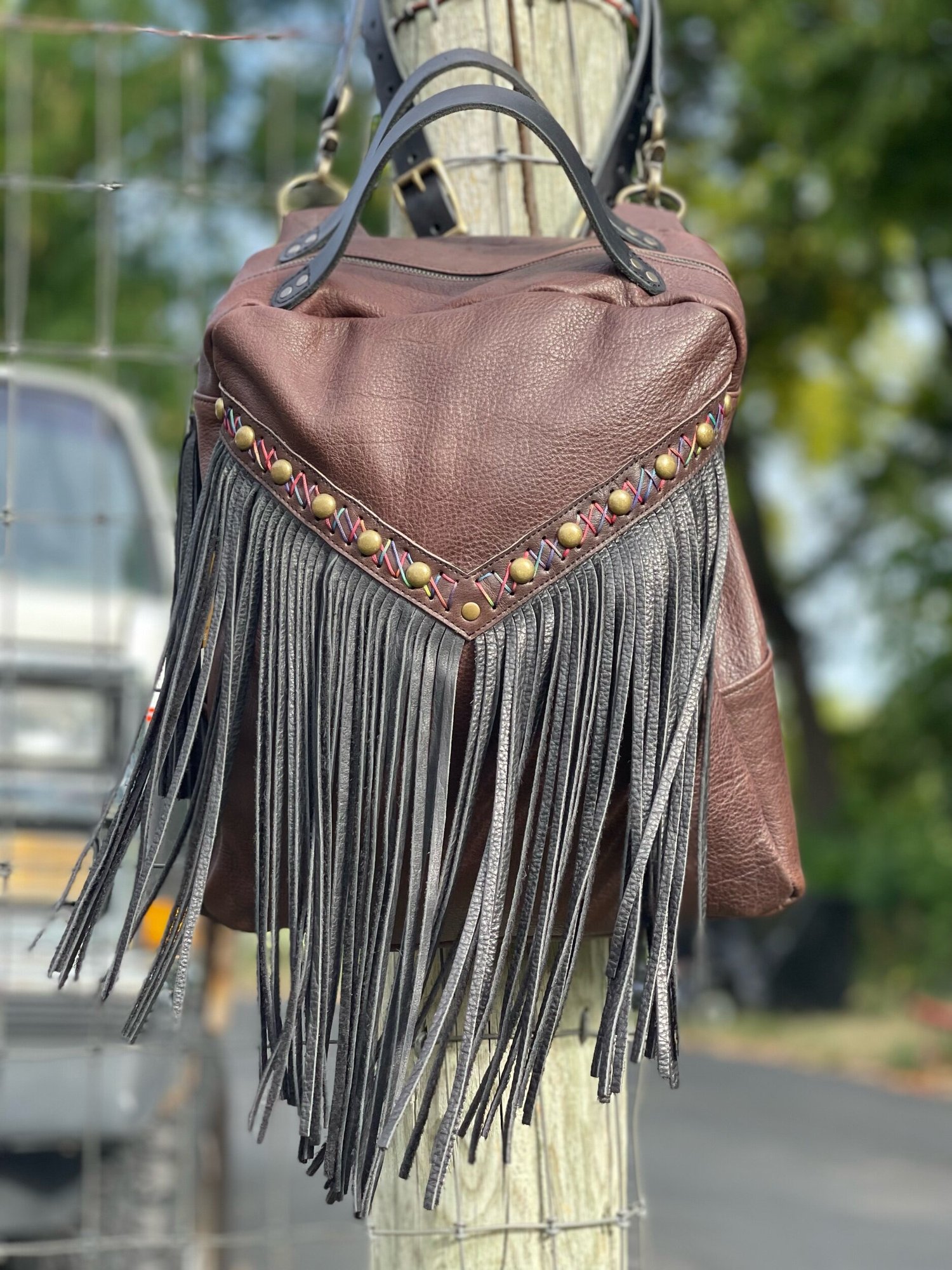 Design Your Own Leather Xtina Convertible Fringe Tall Larger