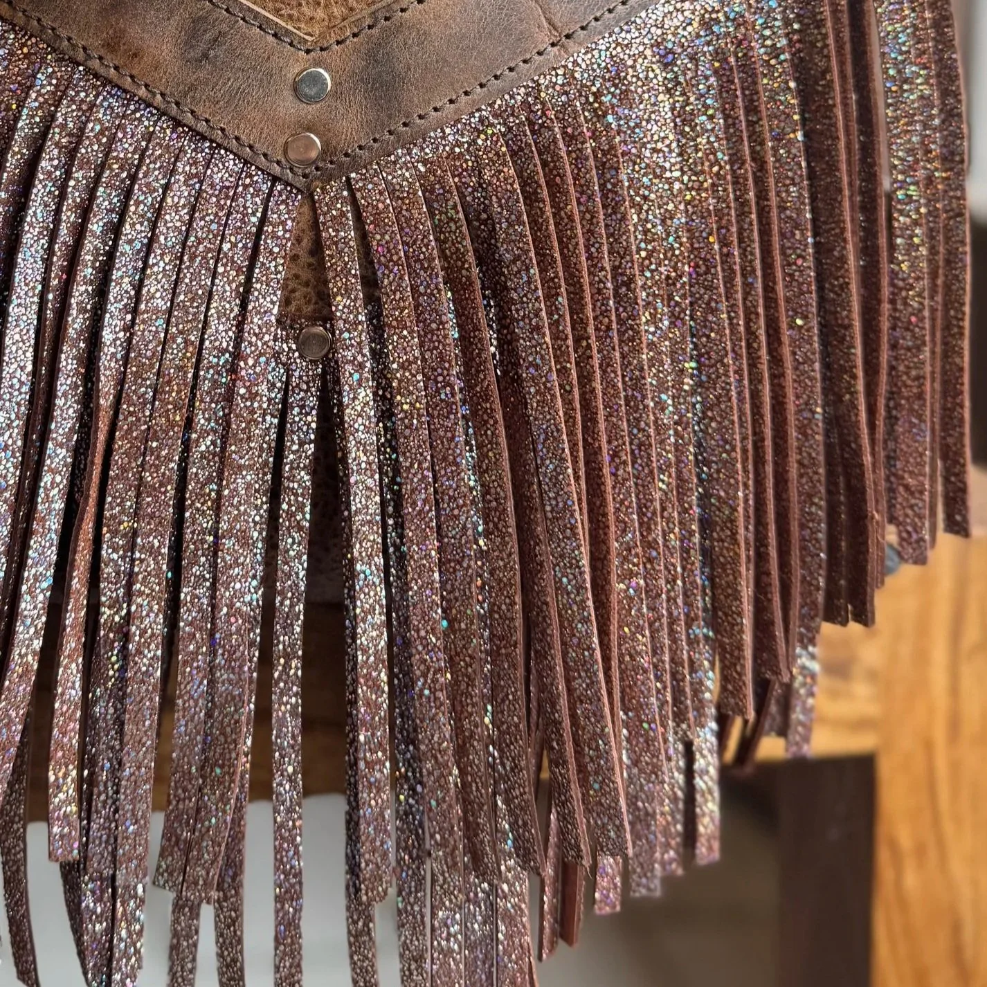 CHESTNUT SHIMMER COWHIDE 3oz