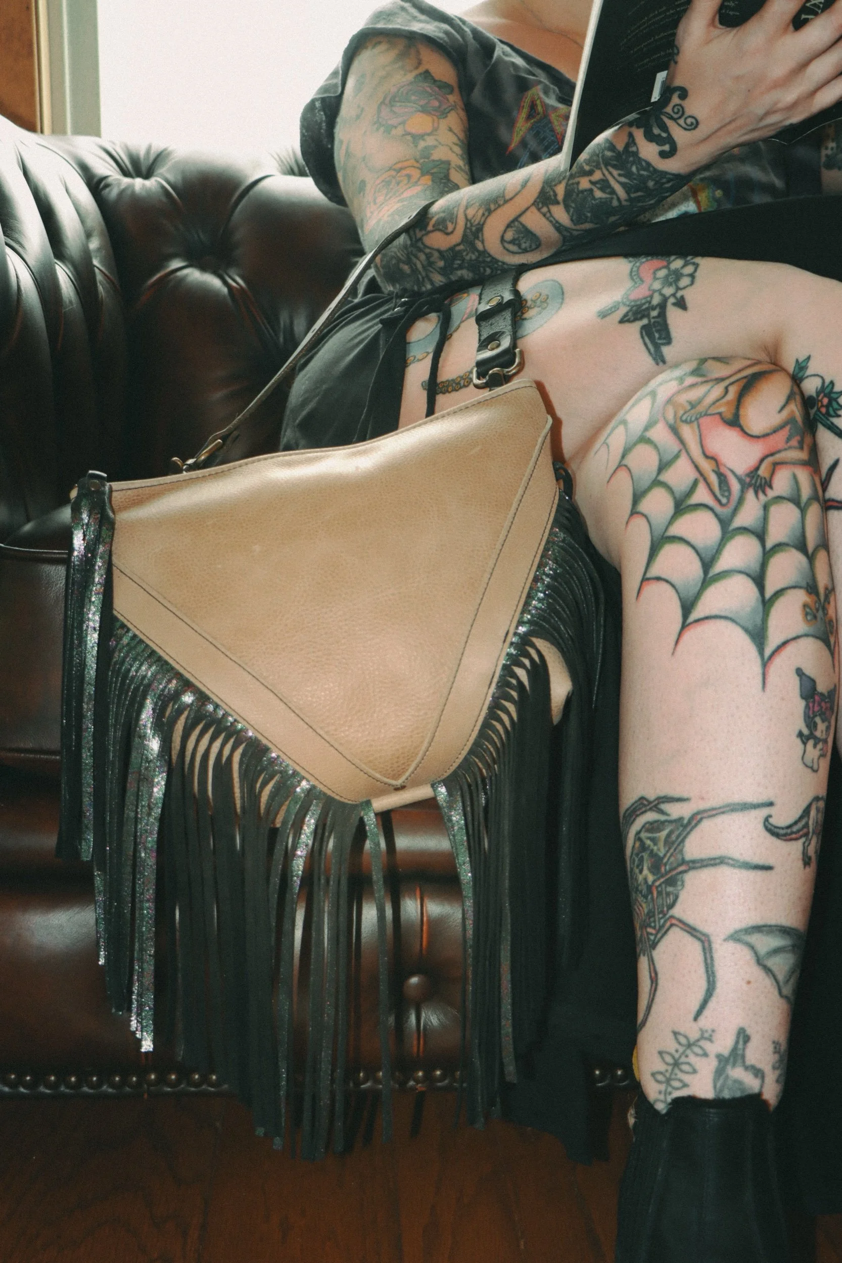 XL Radley Bag in Desert and Antique Marble