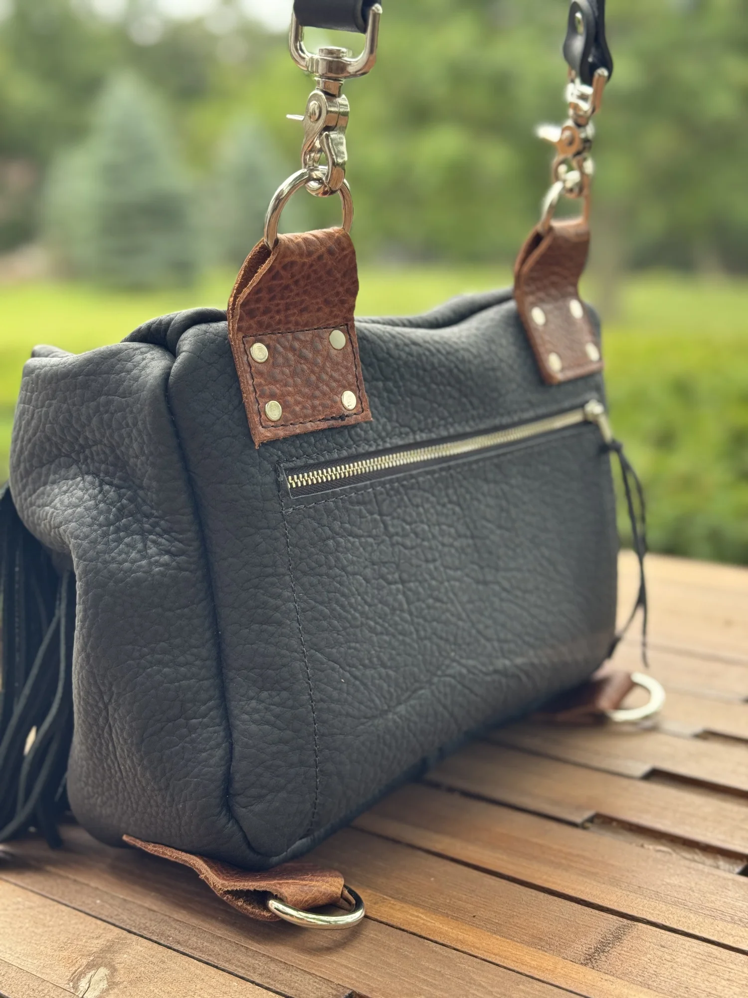 Design Your Own Leather Mini Melissa Convertible Fringe Day