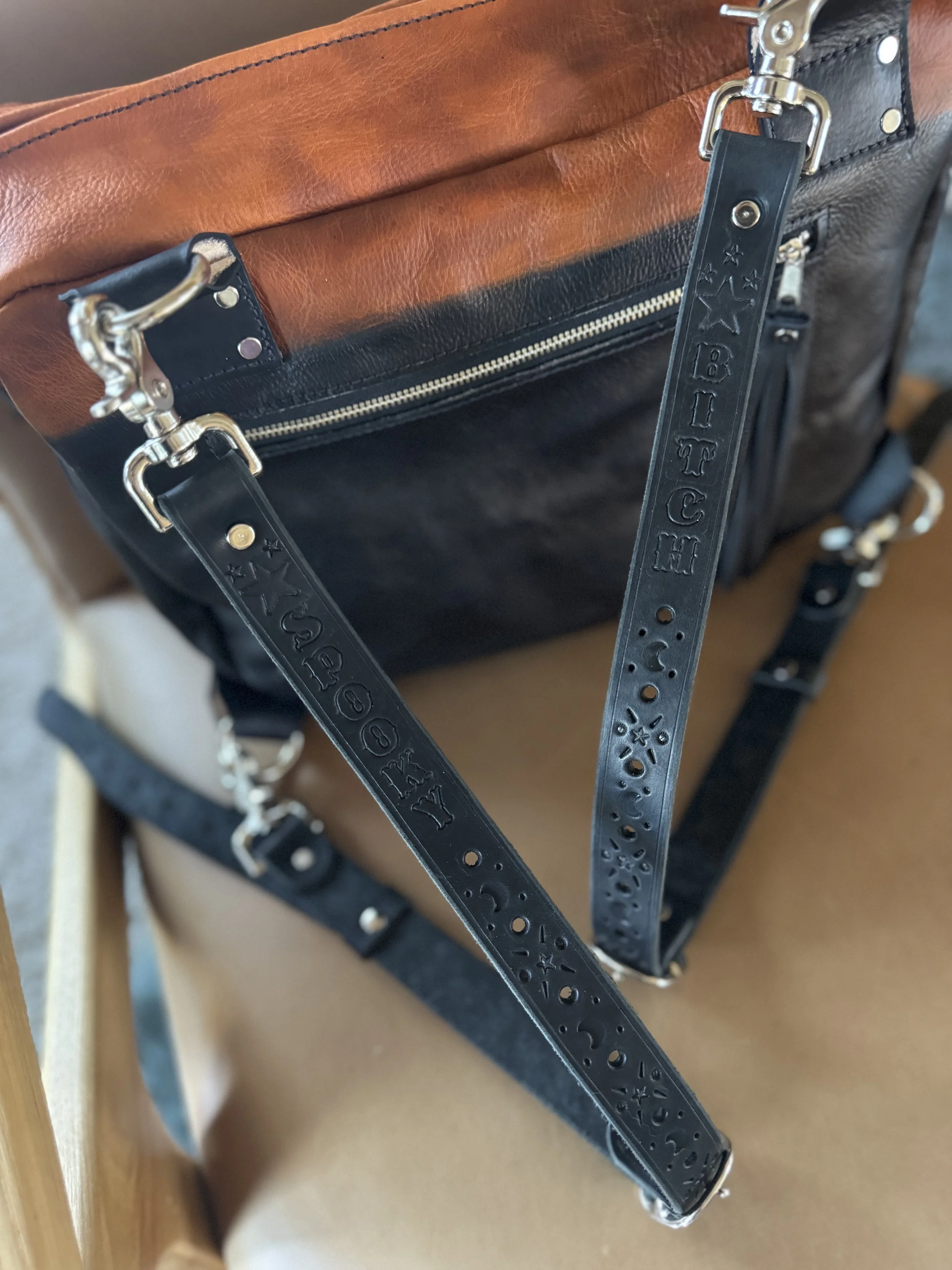 Hand Stamped Strap | Design Your Own