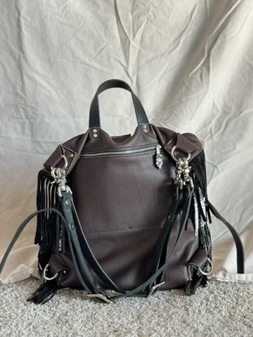 Design Your Own Leather Stephanie Convertible Fringe Rucksack, Backpack, Crossbody, and Shoulder Bag - American Artisanal Leather Purses and Bags. Woman Owned Small Biz from Mchenry | Chicago IL. Design Your Own Leather Stephanie Convertible Fringe Rucksack, Backpack, Crossbody, and Shoulder Bag - American Artisanal Leather Purses and Bags. Woman Owned Small Biz from Mchenry | Chicago IL.
