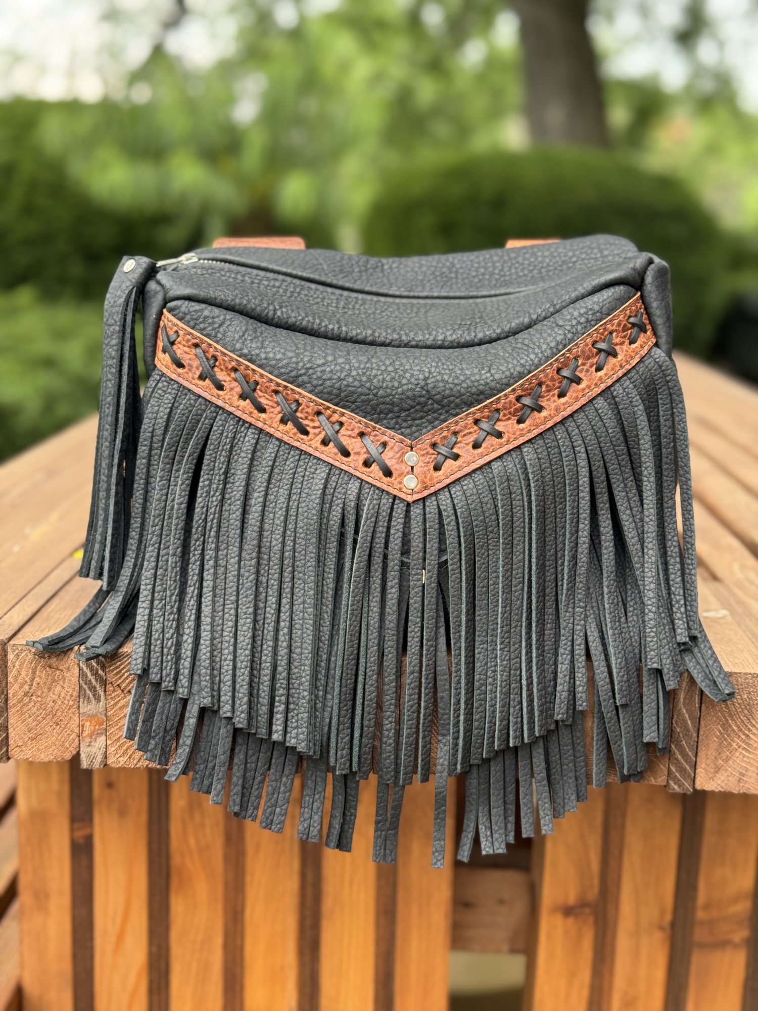 Design Your Own Leather Mini Melissa Convertible Fringe Day