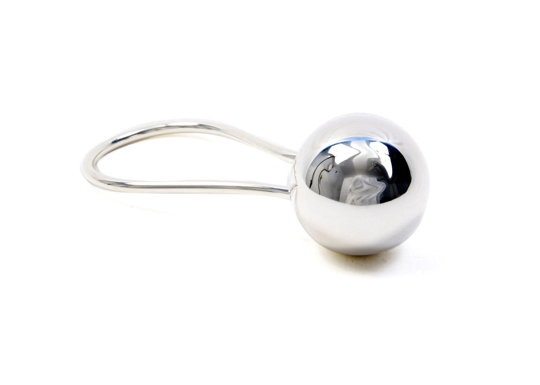 Areaware Silver Rattle