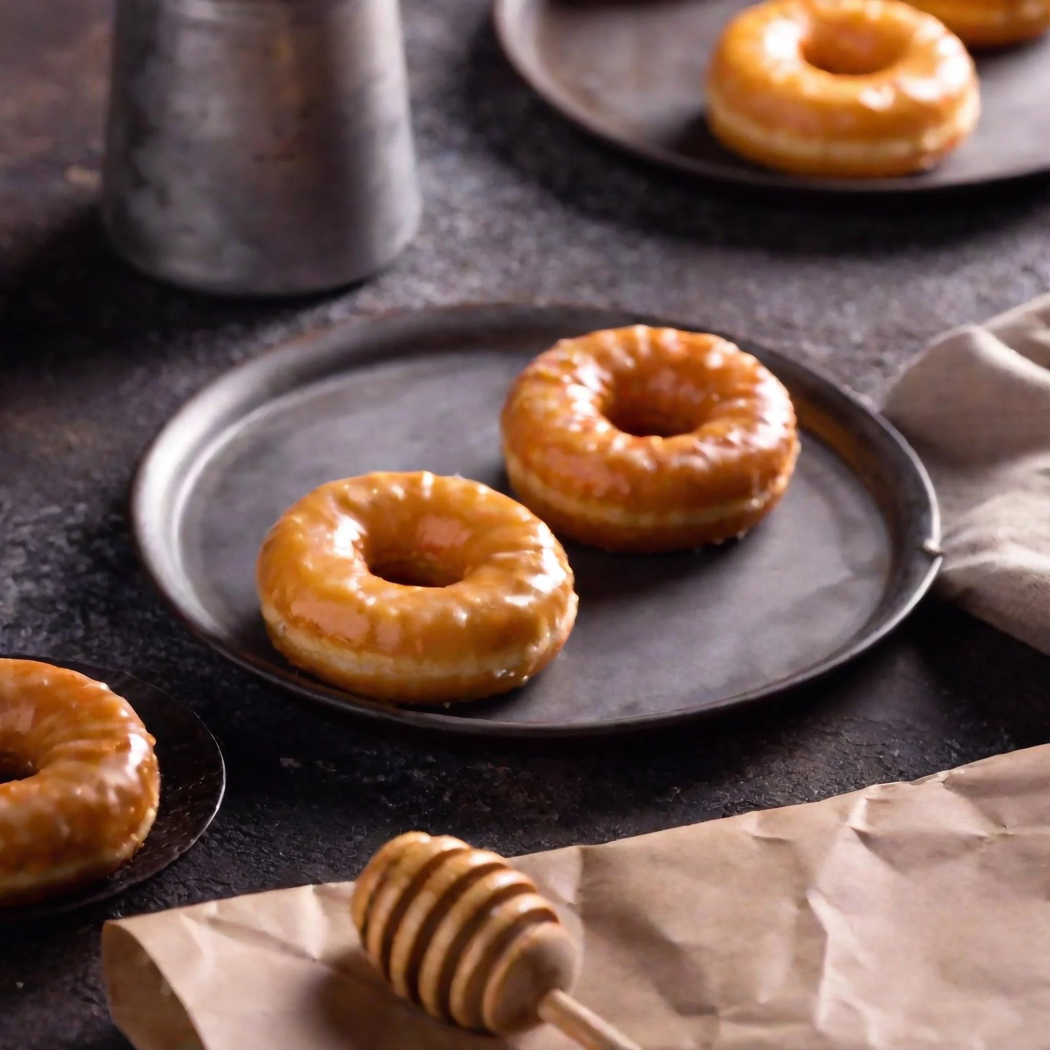 Manuka Honey Glazed Donuts