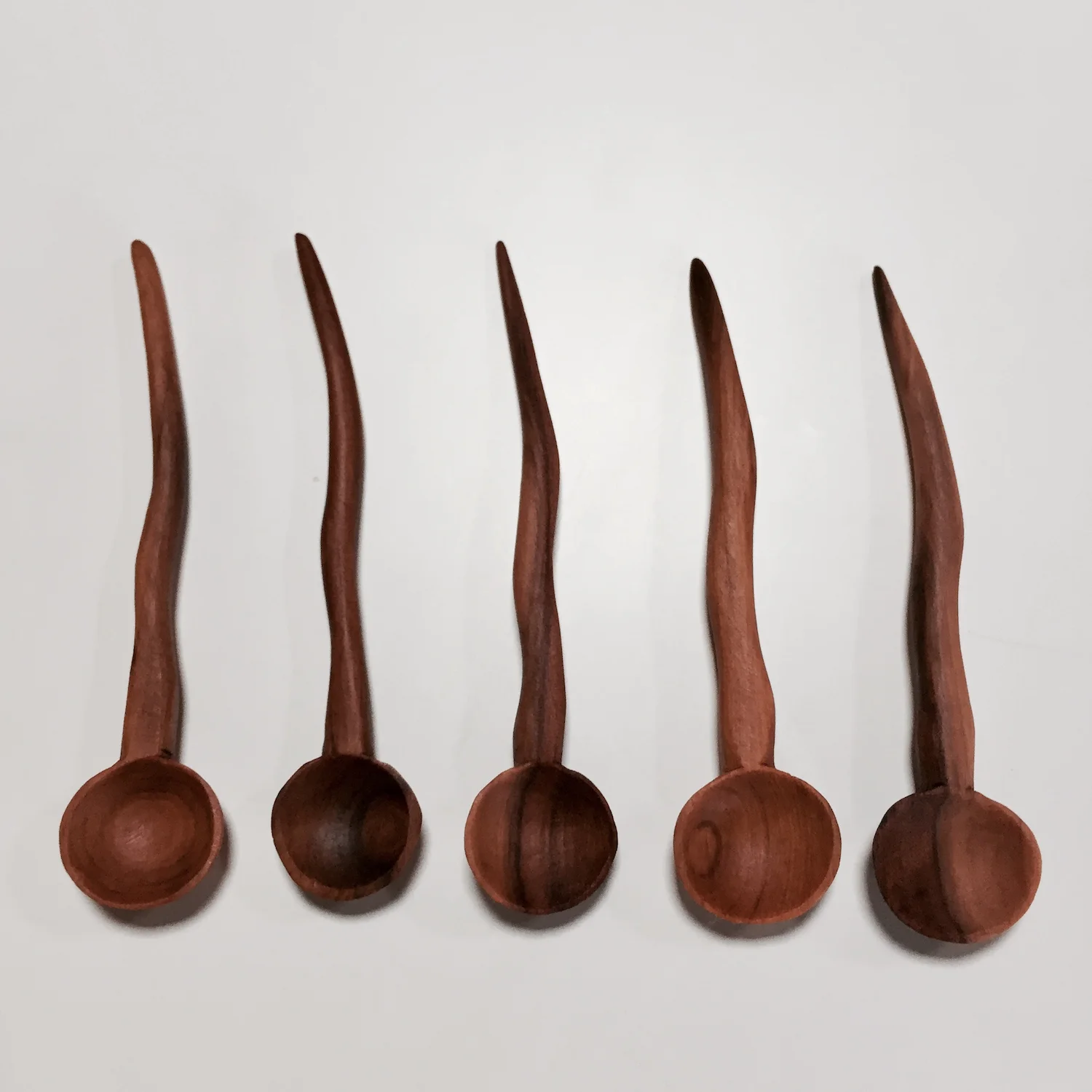 Olive Wood Snake Spoon