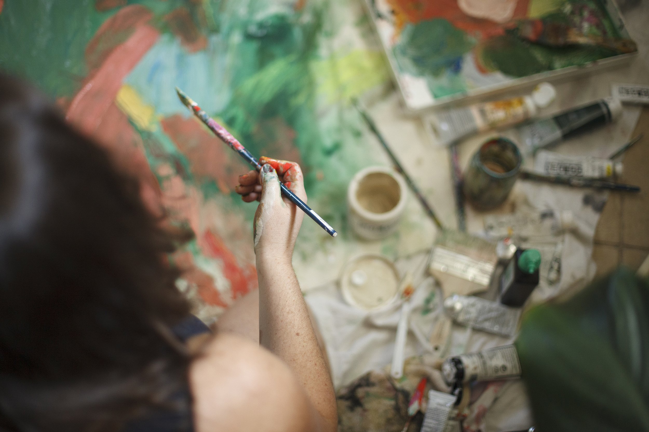 Tell the story of your art.