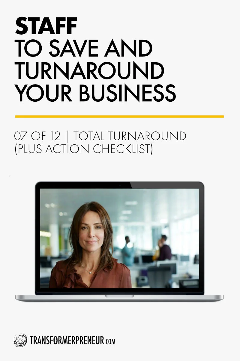 Save Turnaround Grow Your Struggling Consultancy Practice Studio Agency Business Staff Employees