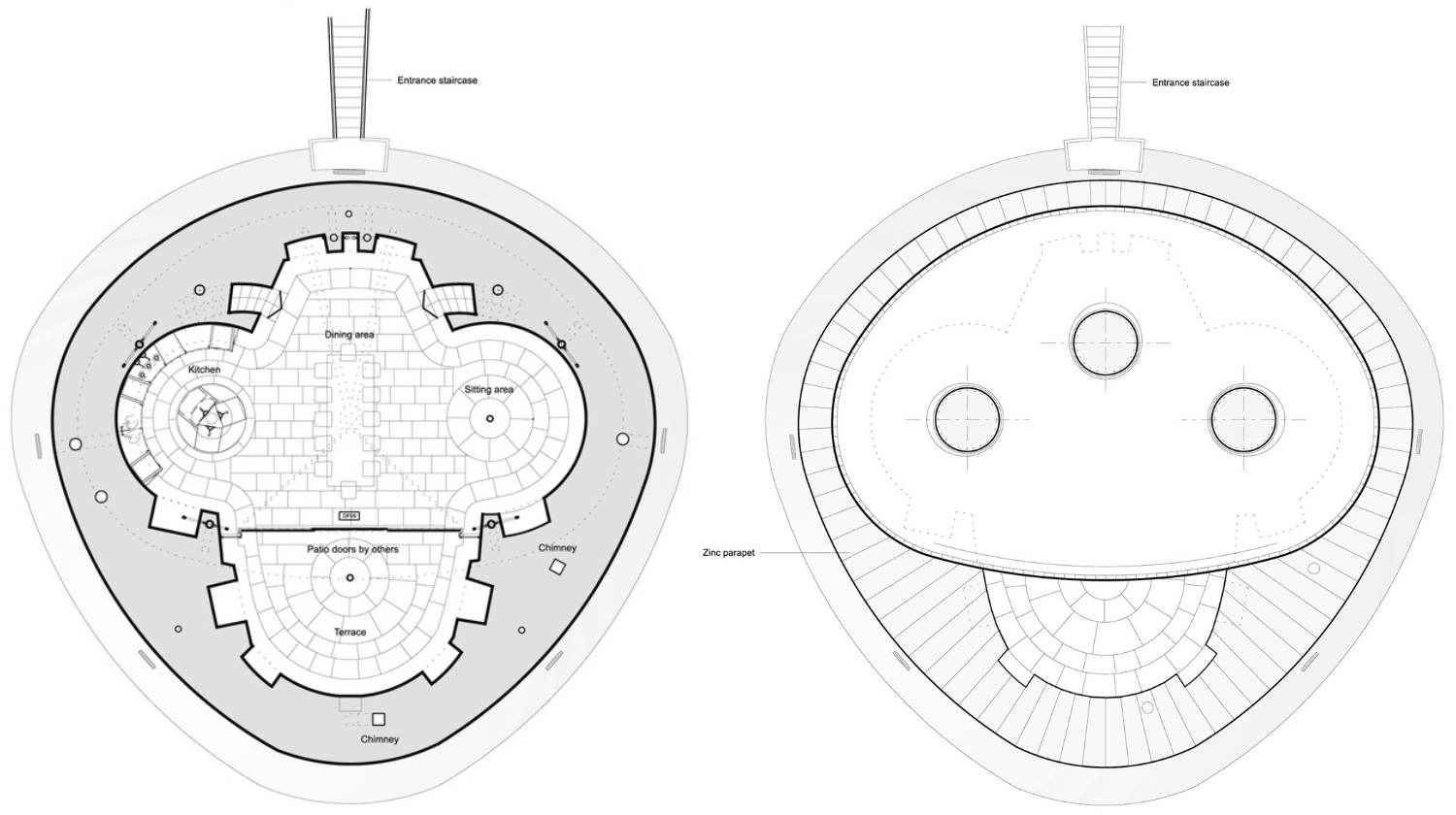 Richard Conner Architect Artist Martello Tower Terrace Roof Plan CROP 1500px 80PC.png