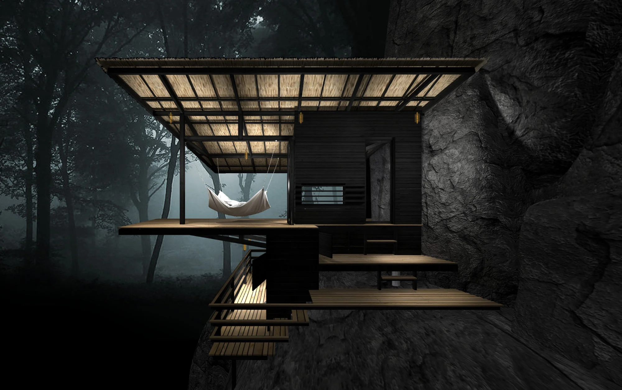 Cave 2.0 Author Studio Retreat by Author, Architect, Artist Richard Conner.