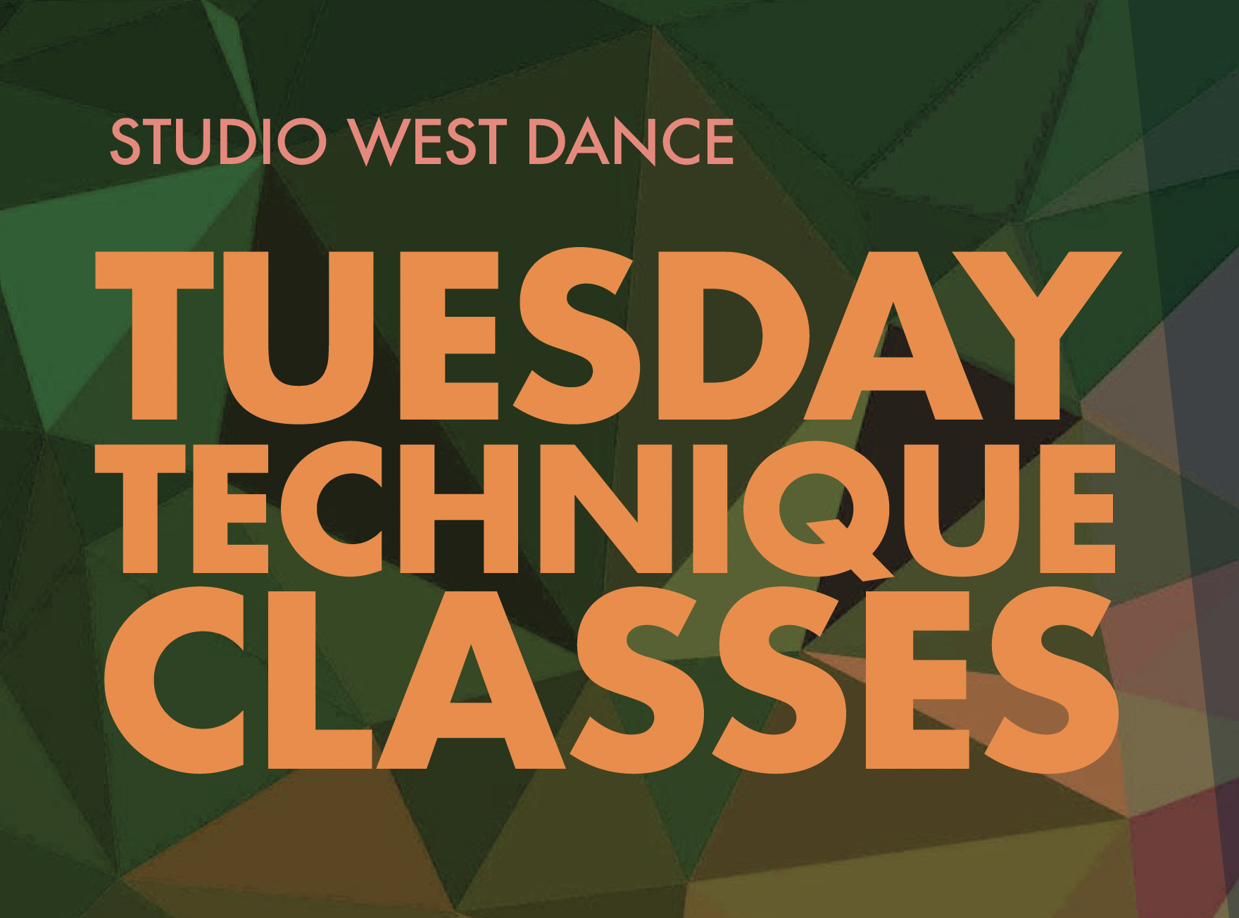 Summer Drop-In “Tuesday Technique”&nbsp;Classes