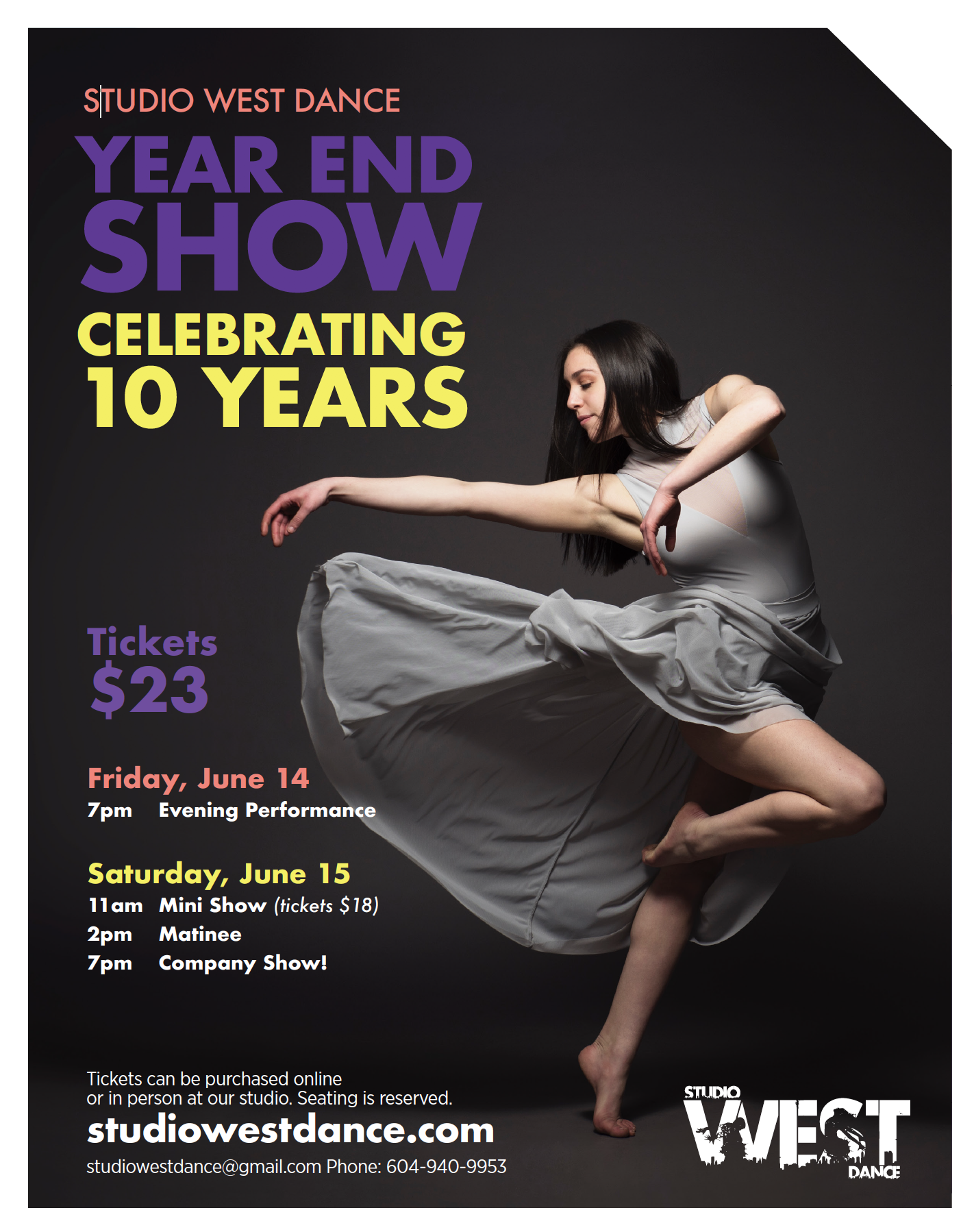 Year End Show! Celebrating 10 years!