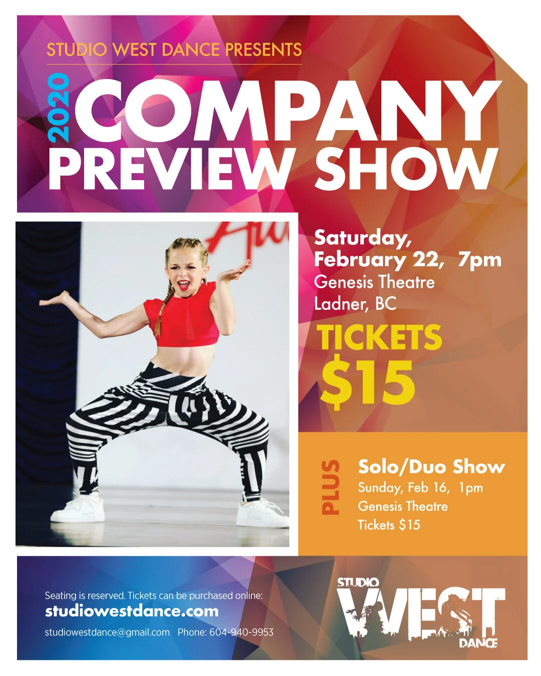 Solo/Duo Tickets on sale now!