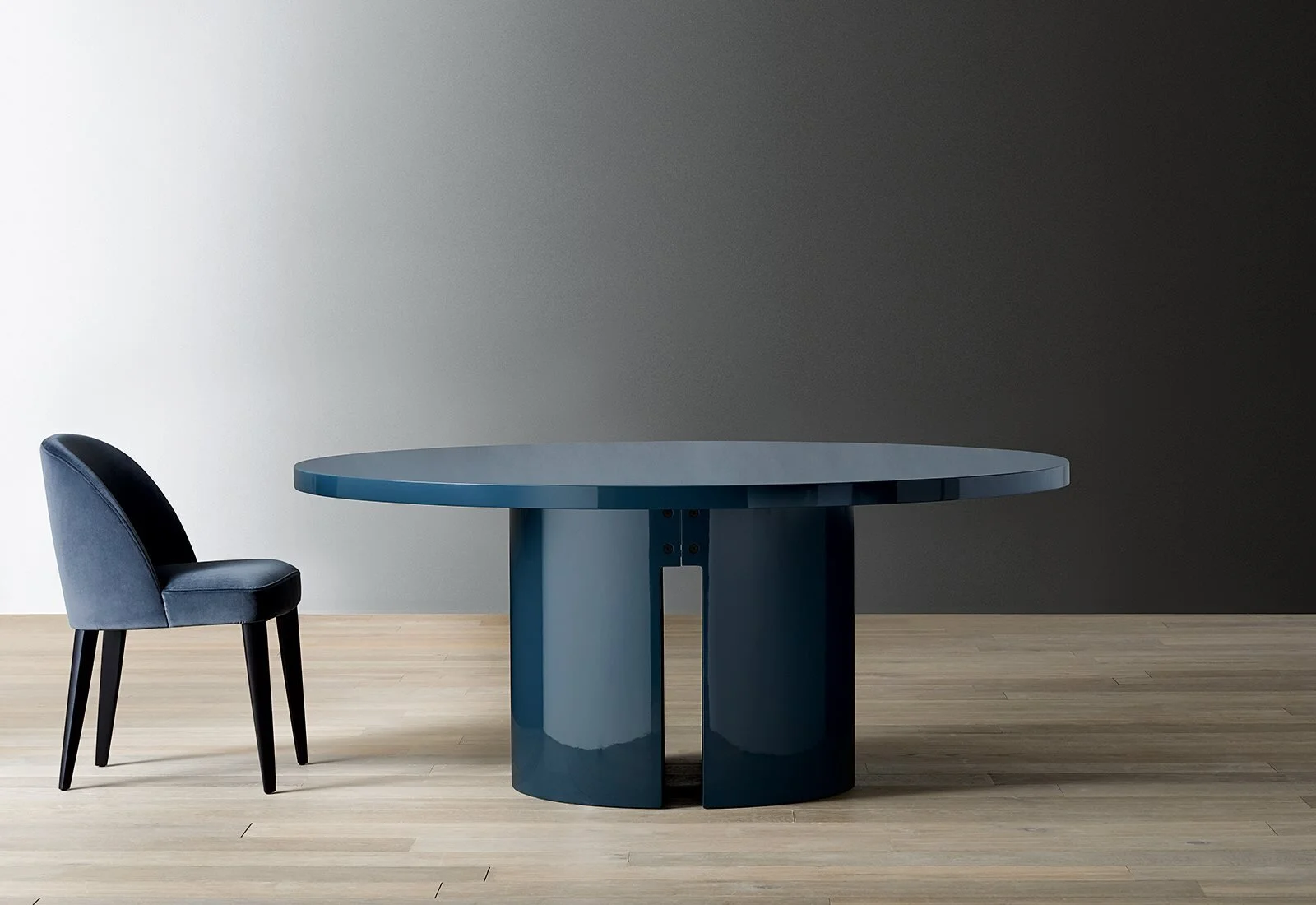 round bronze dining table