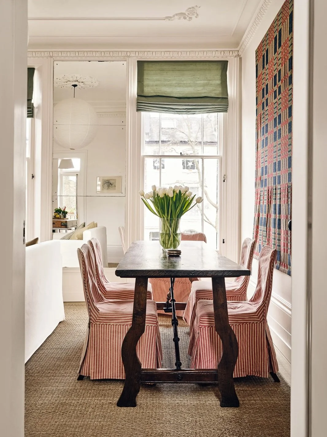 How a young antique dealer used creativity and ingenuity to create a deeply sophisticated flat