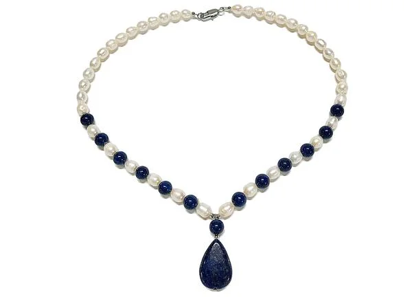 Lapis and Freshwater Pearl Necklace 2.jpg