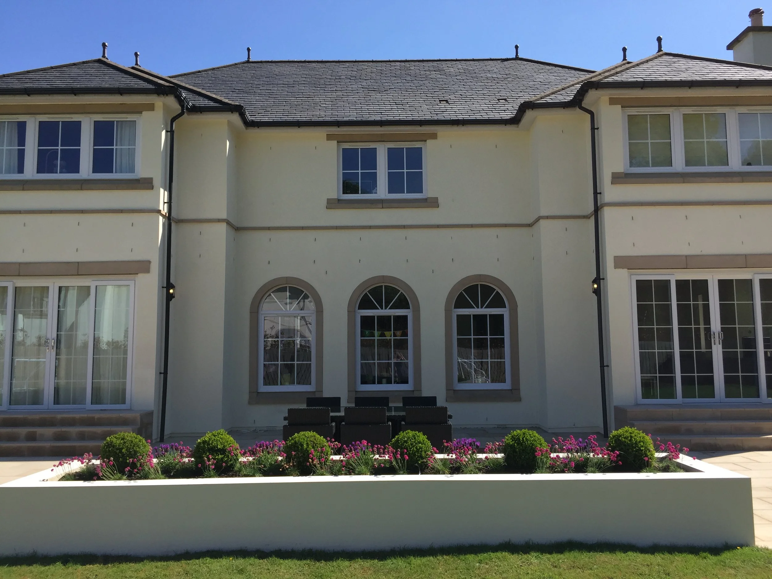Large terrace, near Bishopton