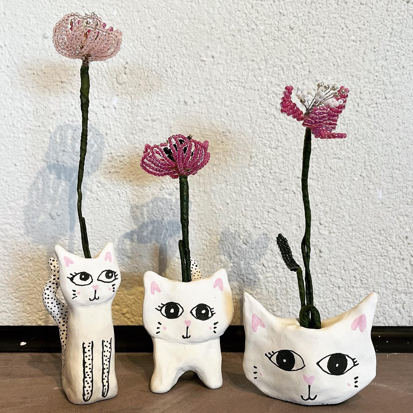 100 Cats in 100 Days 😻 These are days 75, 76, 77 - check out my highlights (100 Cats and More Cats) for days 1-74 😽 
They will all be for sale after the project is finished, stay tuned 😻
.
.
.
.
.
. #birkelundboutique #birkelundkeramik #h&aring;nd