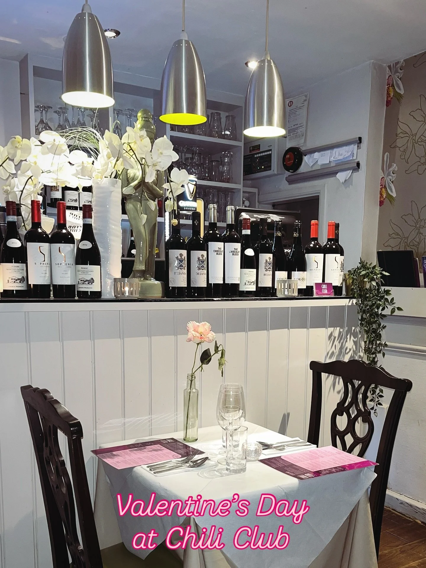 We have the perfect Date Night Spot just hidden away off Grafton Street✨

Book your Valentine&rsquo;s Day celebration in our cosy restaurant🩷