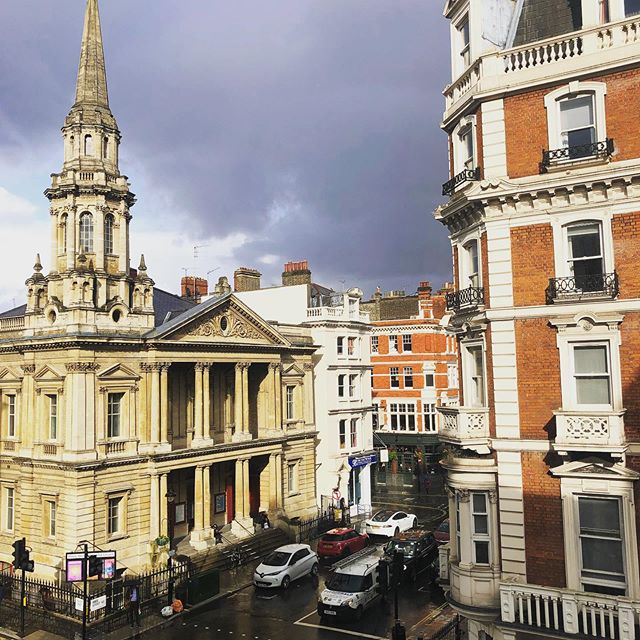 #marylebone is beautiful even when it&rsquo;s stormy