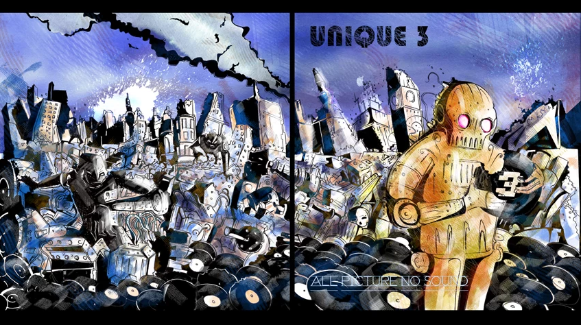 Unique Three Album Cover 2012