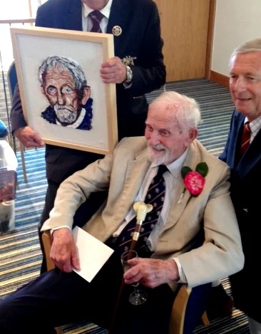 Pip celebrates his 100th birthday.