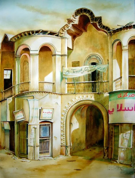 Shiraz 19C building