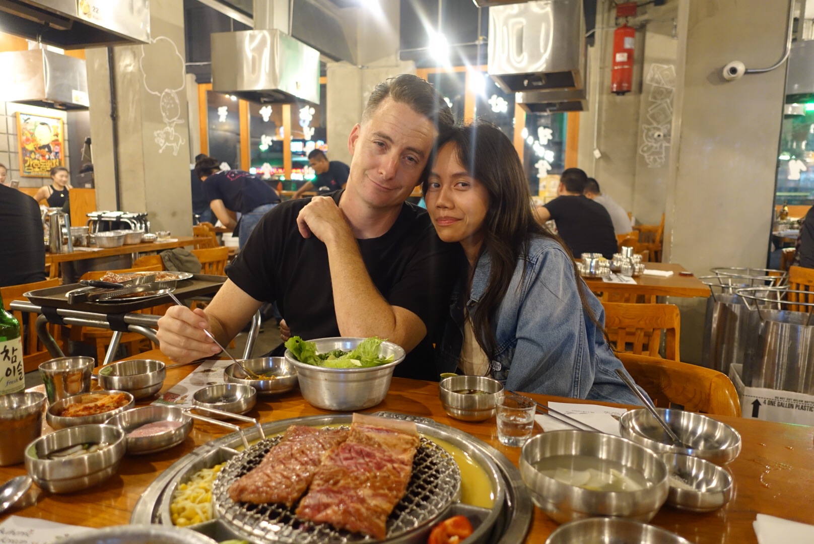 KBBQ with these legends – Red and Cheryl.