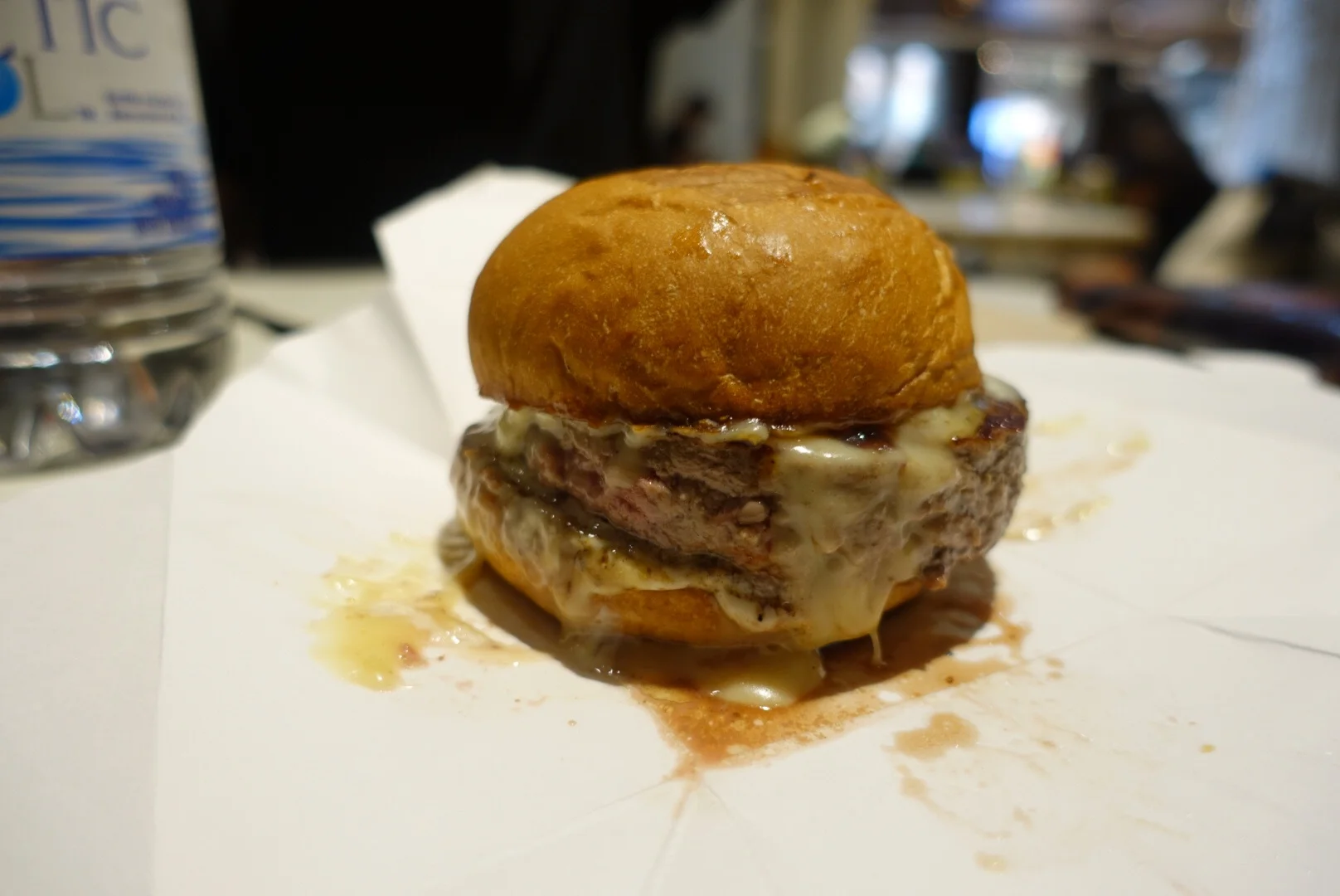 I was disappointed I didn't get Umami Burger this trip... And then there was one at the airport! It ain't pretty but it was so good.