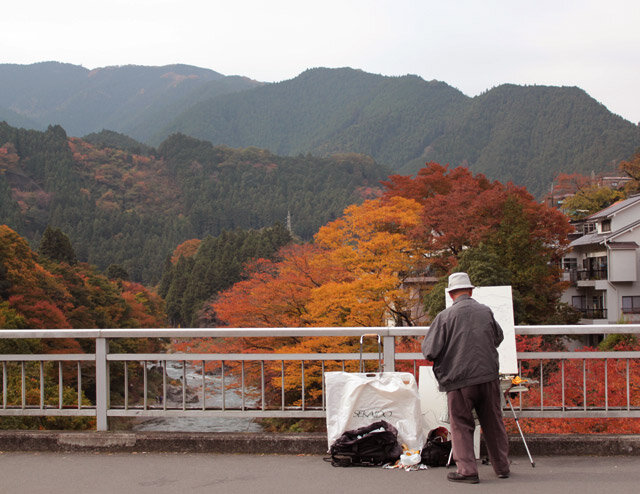 Autumn in Mitake