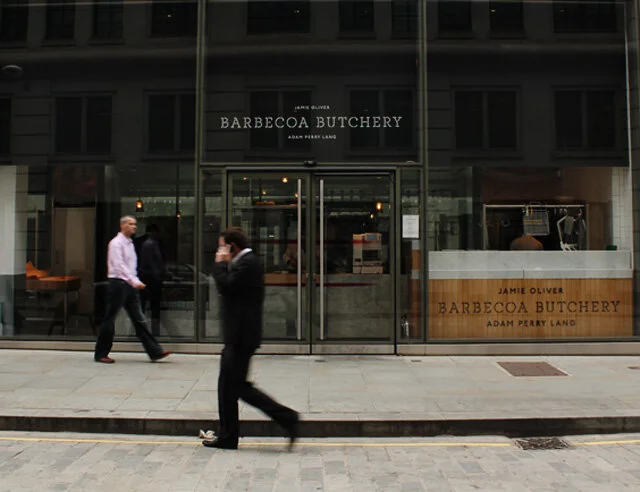 Jamie Oliver and Adam Perry Lang's Butchery. Looked amazing.