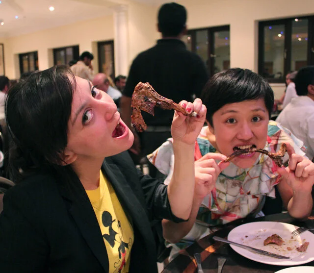 Best lamp chops at this Pakistani restaurant.