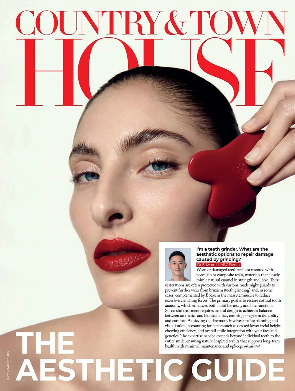 Country and Townhouse A-Z Aesthetic Doctors Guide featuring Dr Edward Li and Dr Tanya Patel