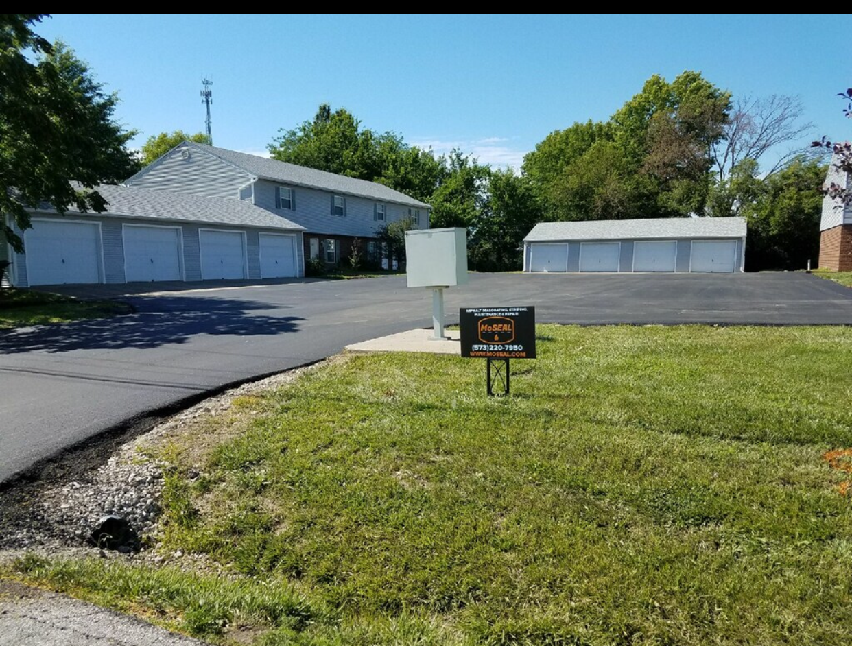 After Paving Parking Lot