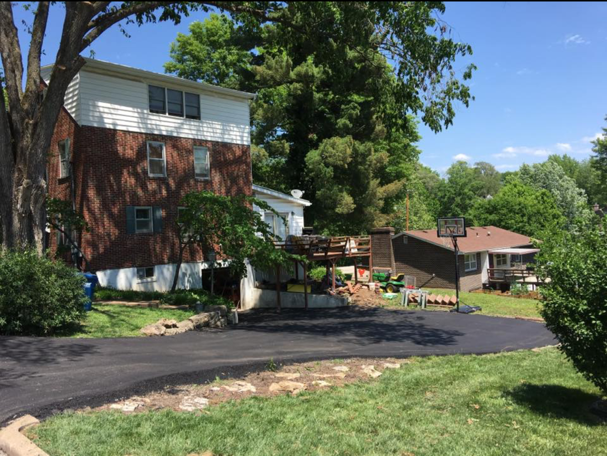After Asphalt Overlay Installation