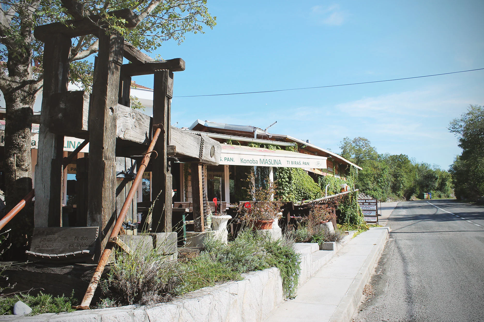 another little place by the road 