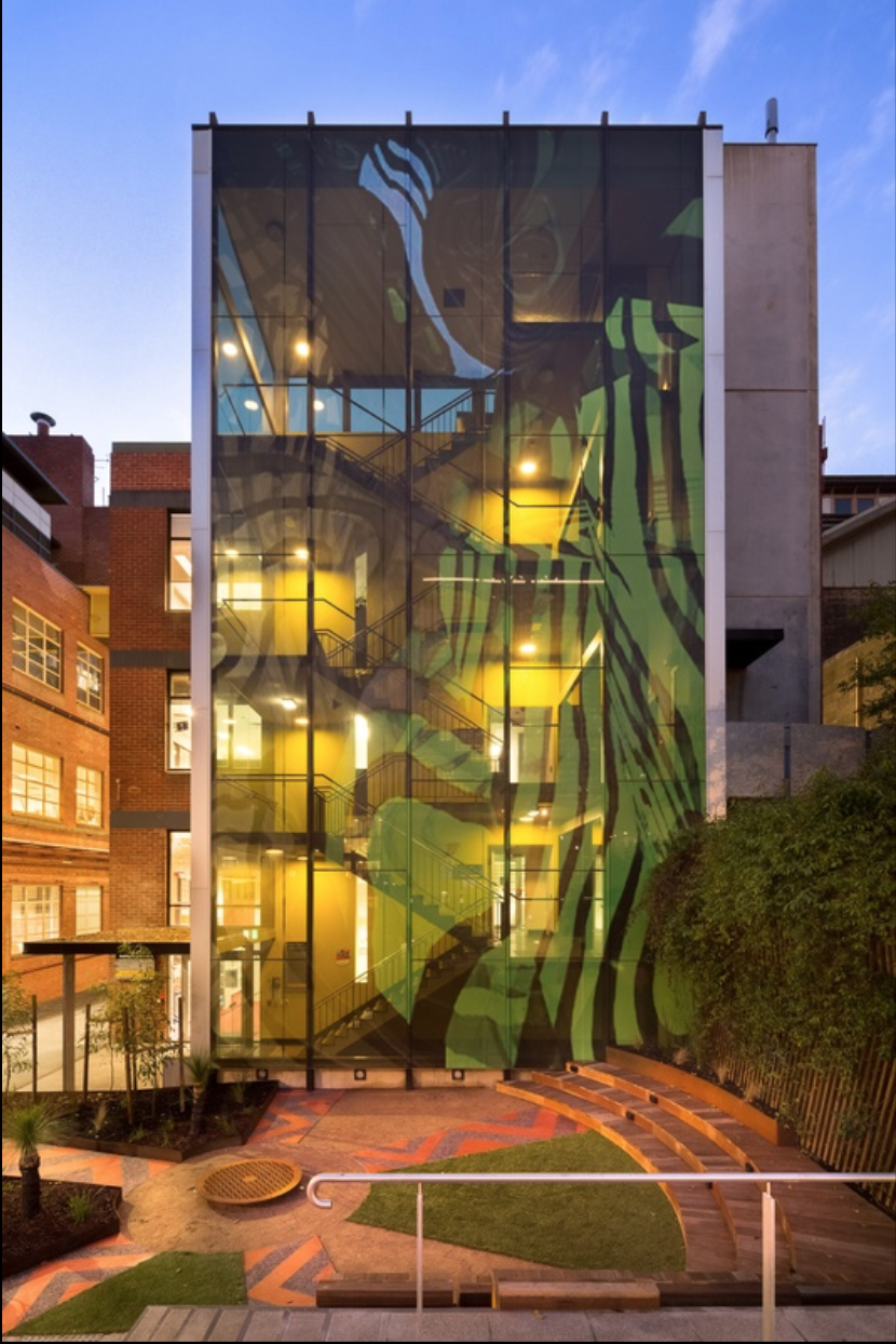 Ngarara Place at RMIT city campus by Greenaway Architects. Image: Jefa Greenaway