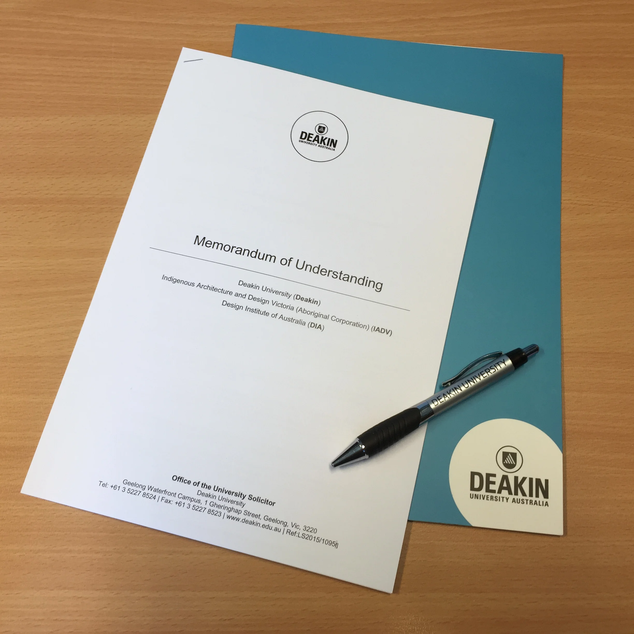 Indigenous Design MOU