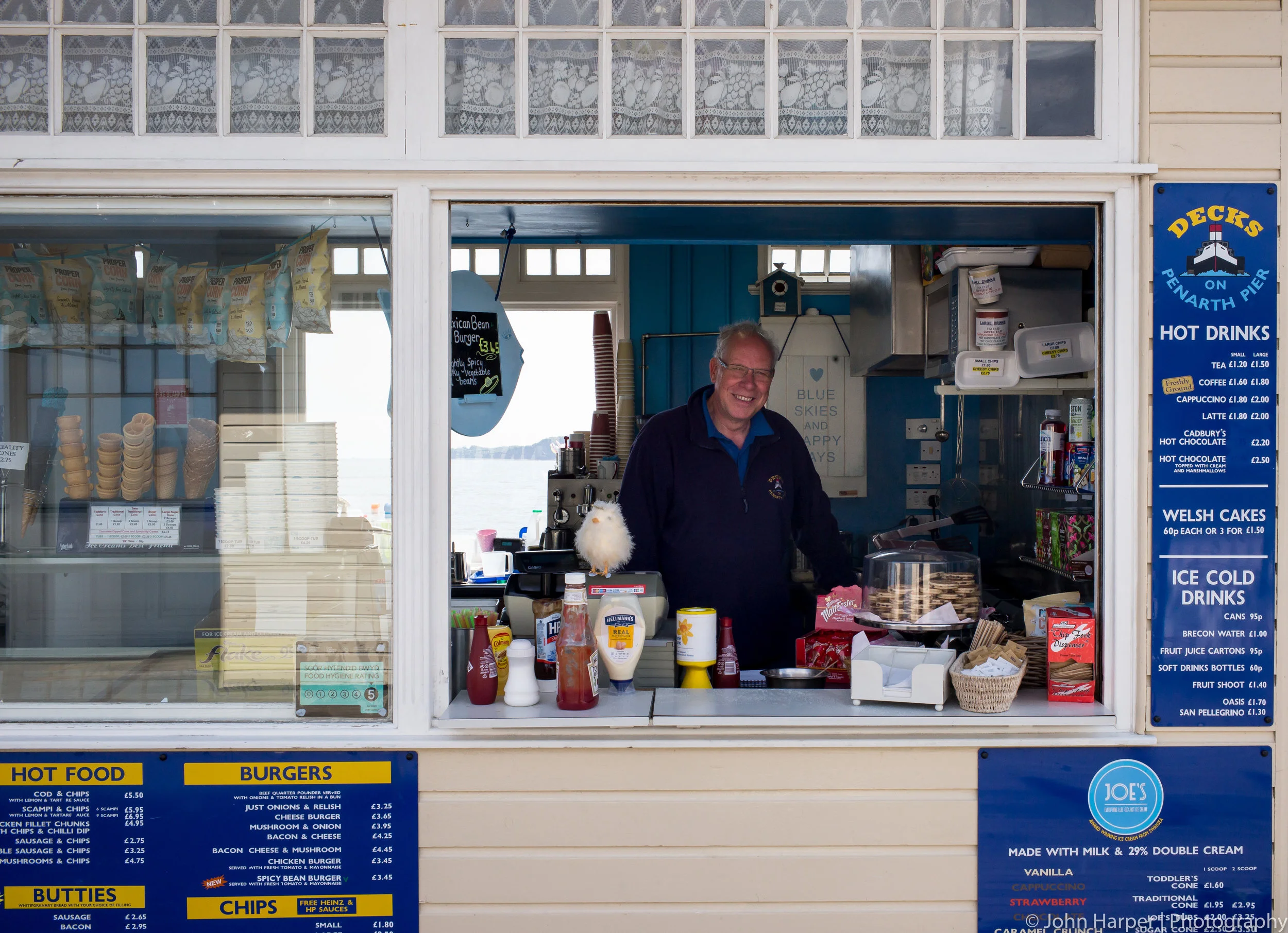 Decks on Penarth Pier
