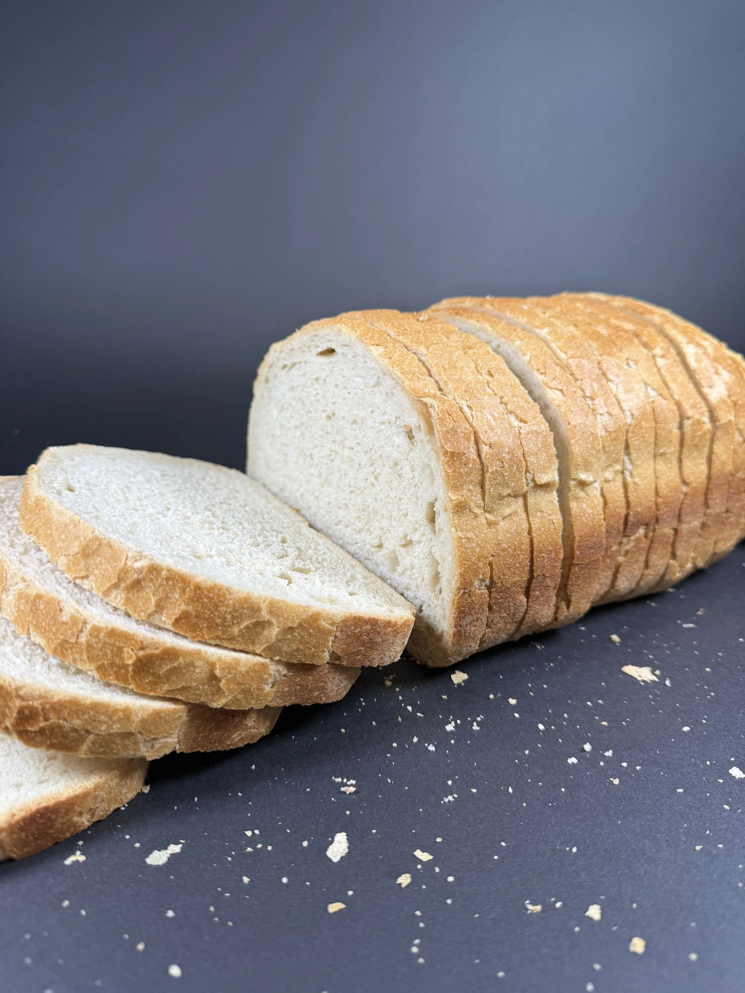 Palm free white bloomer loaf