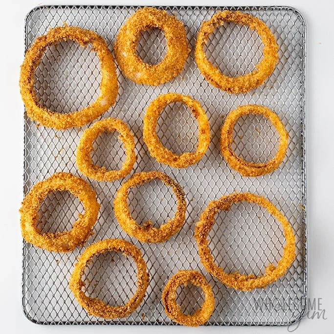 Air Fryed Onion Rings