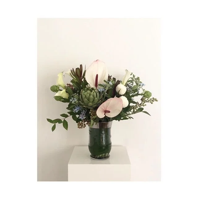 As soon as I saw this color of #anthurium I knew I had to have it. The best thing about anthuriums is that they will last for 2 weeks from when they are freshly cut (good to know right?!)
.
.
.
.
.
#lululemon #retailtherapy #seasonalarrangement #shop