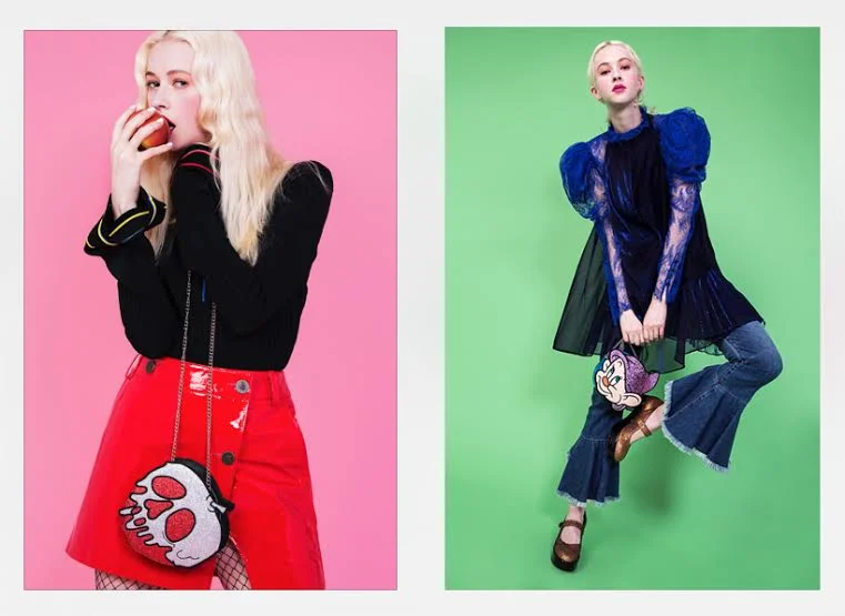 Disney x Danielle Nicole Handbags Snow White Capsule photoshoot.