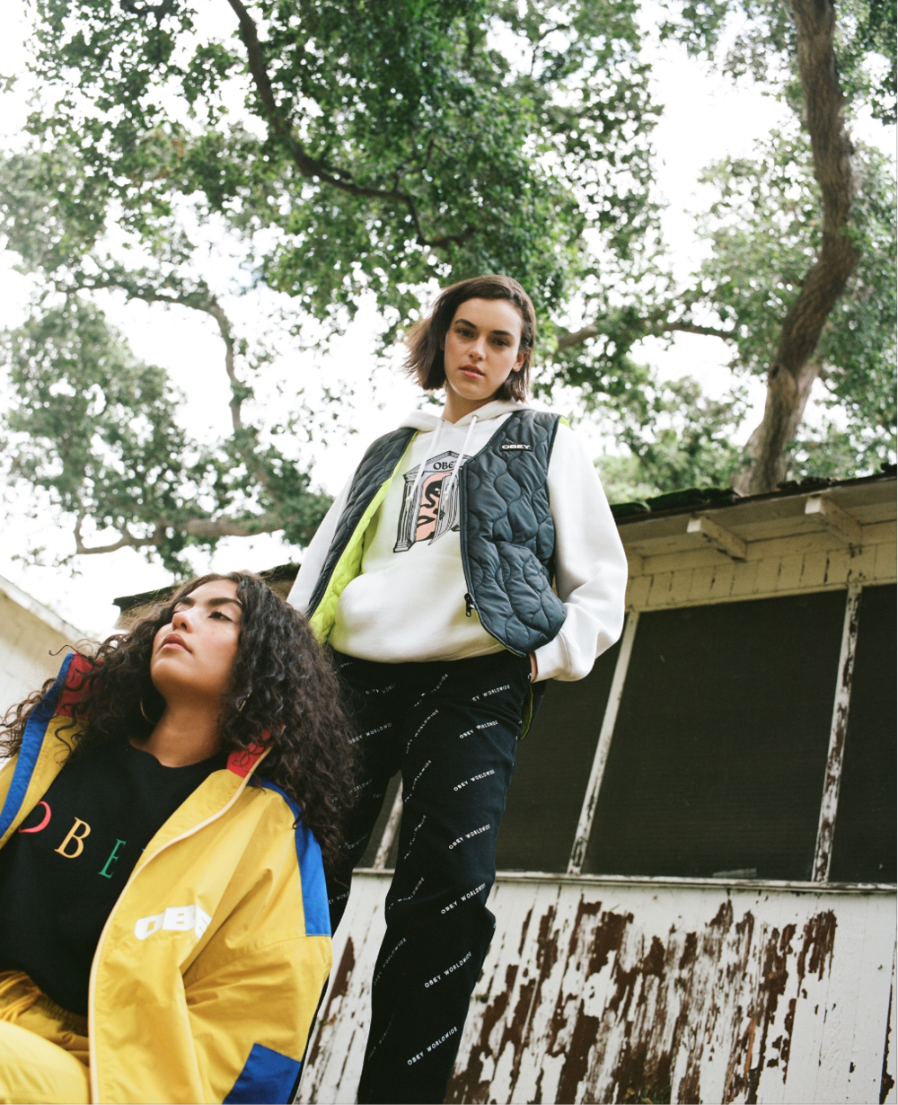 Styled OBEY Clothing Women’s Fall Campaign, 2019