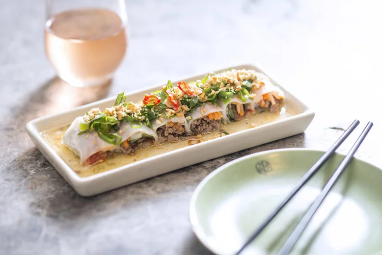 The Pho Roll, Photo courtesy of Chom Chom.