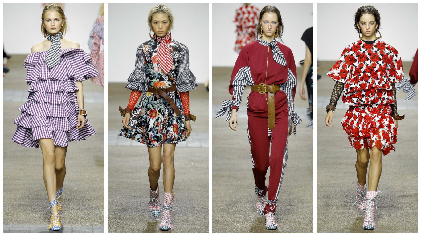 Gingham Crazy! House of Holland ( Photo Credit: Luca Tombolini/ tmluca@gmail.com)